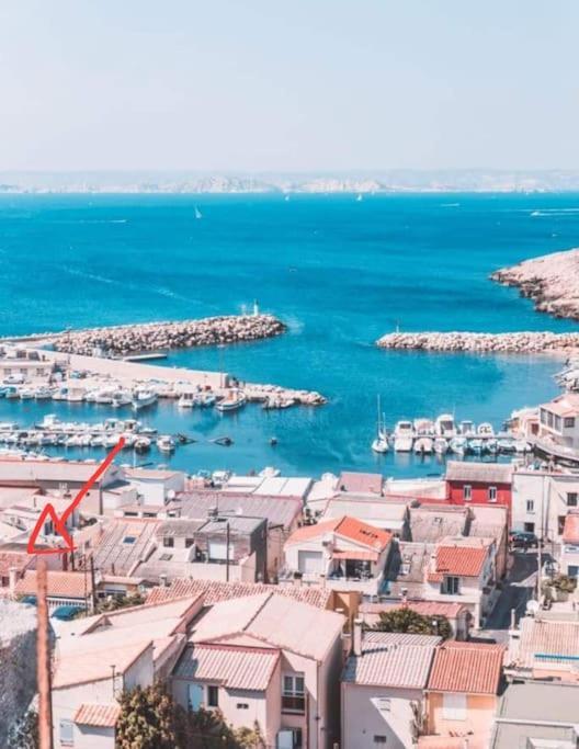 Maison De Village A 35 M Du Bord De Mer マルセイユ エクステリア 写真